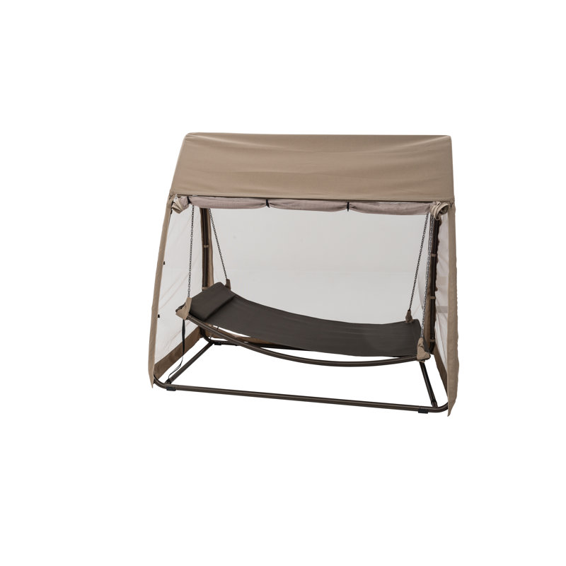 TrueShade™ Plus Hanging Polyester Hammock with Stand & Reviews Wayfair